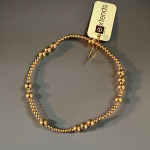 Extends Gold Beaded Bracelet
